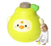 Qfdiwr Juguete Giroscopio, Juguete Sensorial en Forma de Fruta | Giroscopio Portátil y Herramienta de Relajación para Decoración de Oficina, Viajes, Aula, Casa, Escuela y Jardín de Niños