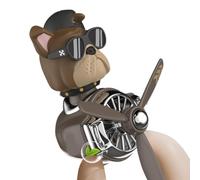 Qfdiwr Plan de aire para coche, difusor de aromaterapia de coche - Aromaterapia para perros Clips de ventilación del difusor,Fragancia de coche lindo, decoración del automóvil Shar