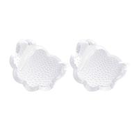 Qfdiwr - Protector de dedos para sandalias, agarres para dedos | almohadillas transparentes antigolpes, autoadhesivas, lavables, separador, transpirable, playa, hombre al aire libre