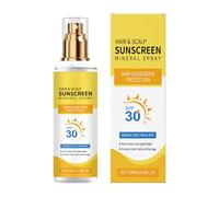 Qfdiwr Solier Spray Spray Y Cabello Susscreen Mist Spf 30, Giros De Protección Solar,Cara Y Cuerpo Crema Solar, Cara Y Cuerpo De Protector Solar, Crema100 Ml De Protección No Solar