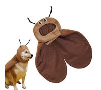 Qfdiwr Vestuario para Mascotas Capa - Disfraz De Cucaracha para Gatos | Material Suave e Hipoaergénico para Cosplay de Mascotas en Fotos y Redes Sociales
