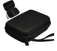 QFDSHOPCO Funda rígida de transporte para GPS con cremallera compatible con Garmin Edge Explore 2 Garmin Edge 1050 1040 1030 Plus 840 830 820 540 530 Cables y Varia RTL515 Radar (negro)
