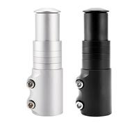 QFEHTHSK 2 Piezas De Vástago De Bicicleta Ajustable, Extensión De Manillar De Bicicleta, Varilla De Extensión De Manillar, Extensión De Horquilla De Bicicleta, Accesorios De Bicicleta