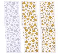 QFEHTHSK 9 Hojas De Pegatinas De Estrellas con Purpurina, Huecas y Adhesivas - Juguetes para Niños