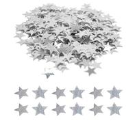 QFEHTHSK Confeti De Estrella Plateada De 15G, Confeti De Estrella con Brillo, Decoración De Fiesta De Cumpleaños, Confeti De Decoración De Mesa, Adecuado para Cumpleaños Y Fiestas De Bodas