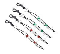 QFEHTHSK Contador De Tiros De Golf De 2 Uds, Anotador Manual, Anotador De Cuerdas De Cuentas, Anotador Portátil, Anotador De Juegos, Herramienta De Conteo De Cuerdas De Cuentas