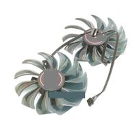 QFFOZSW 2 Ventiladores VGA T129215SU de 12 V y 0,50 A, 4 Pines 88 mm para Sapphire Radeon RX6500XT GB Pulse Fácil de reemplazar
