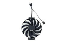 QFFOZSW 95MM FDC10U12S9-C CF1010U12S 7PIN RTX3070TI 3060TI para Ventilador GPU para ASUS Dual para GeForce RTX 3060 3070 V2 OC edición 8GB de Tarjeta vídeo(Black A-Fan T12)