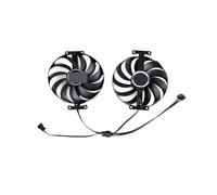 QFFOZSW para Ventilador de refrigeración T129215SU 95MM para ASUS Dual para GeForce RTX 3060 3070 Ti V2 OC Edition Tarjeta vídeo 8GB FDC10U12S9-C CF1010U12S(Black 2-Fan CF)