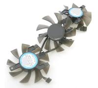 QFFOZSW Ventilador VGA FDC10H12D9-C DC12V 0.35AMP 75mm para Sapphire RX5600XT 6GB Pulse Pro OC Fácil de reemplazar