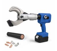 QFGain Cortacables InaláMbrico de Acero Aleado de Alta Resistencia, Alicates HidráUlicos con Carga RáPida en 2 Horas; Corta hasta 65 Mm, Carrera de 45 Mm Ф65mm