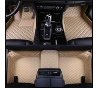 QFJFBGGH Alfombrillas Alfombrillas Coche Personalizadas para Jeep para Grand para Cherokee 2004-2023 Alfombras para Pies Coche Accesorio para Coche Alfombrillas Automóvil(Beige,2004-2010)