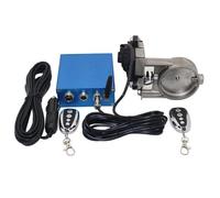 QFJFBGGH Extremos Tubo Escape Coche Amortiguadores Válvula Electrónica Tubo Escape Modo Multiángulo Universal 51 60 63 70 76MM Dispositivo Controlador Control Remoto Puntas de Escape(Kit 60mm)