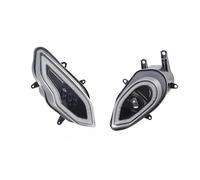 QFJFBGGH Faros Delanteros Moto Conjunto Faros LED Angel Halo Para S1000RR 2015-2018 Faro LED Motocicleta