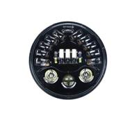 QFJFBGGH Faros Delanteros Moto Faro LED Con Intermitentes Adaptables 7 Pulgadas Para R9T Para R Nine T 2014-2022 Accesorio Universal Motocicleta Faro LED Motocicleta(Turn Signal Style1)