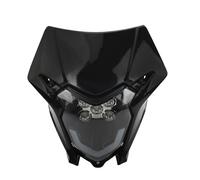 QFJFBGGH Faros Delanteros Moto Faro LED Motocicleta Para CRF 150 230 250 300 450 Accesorio Universal Motocross Y Motocross Faro LED Motocicleta(LED Black)