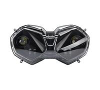 QFJFBGGH Faros Delanteros Moto Faro LED Para Tiger 800 2010-2018 Para Explorer Luz Alta Y Baja Con Conjunto DRL Faro H4 Piezas Motocicleta Faro LED Motocicleta