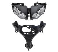 QFJFBGGH Faros Delanteros Moto Soporte Carenado Conjunto Faro Delantero Motocicleta Para CBR1000RR 2008-2011 Faro LED Motocicleta(With Bracket)