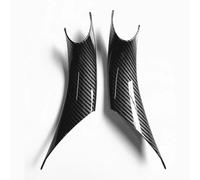 QFJFBGGH Interior Manija Puerta Manija De Puerta De Coche De Fibra De Carbono Brillante, para Serie 3, 4, para M3, para M4, F30, F31, F32, F33, F34, F36, F80, F82 Manijas Interiores(F 2 pcs)