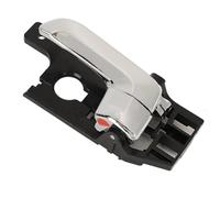 QFJFBGGH Interior Manija Puerta Manija Interior Cromada Coche Manijas Puerta Interiores Delanteras Traseras Negras Automóviles para KIA para SPORTAGE 2.0L 2.7L 2005-2010 Manijas Interiores(Izquierda)