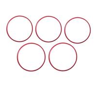 QFJFBGGH Interiores Anillo Salida Ventilación Aire Acondicionado para Coche Decoración Embellecedor para Mercedes para Benz para AMG AB Class para CLA para GLA 5 Uds Decoración Salida Aire