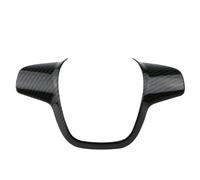 QFJFBGGH Interiores Embellecedor para Volante De Coche Pegatina Decorativa Funda para Ford para Focus 3 para Mk3 2012-2014 Decoración Salida Aire(Negro 1PC)