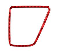 QFJFBGGH Interiores para 9. ° para Civic Coupe Sedan 2013-15 Tablero Cubierta Embellecedora Salida Aire Lateral Izquierdo Pegatina Interior Coche Decoración Salida Aire(Rojo)