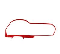 QFJFBGGH Interiores para Benz para W204 2012-2014 Velocímetro Cubierta Tablero Embellecedor Interiores Coche Pegatina Decorativa Decoración Salida Aire(Red LHD)