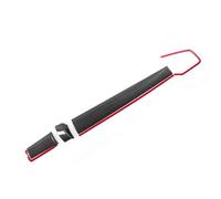 QFJFBGGH Interiores para Civic 10th 2016-2020 ABS Fibra Carbono Consola Coche Cubierta Tablero Central Pegatinas Decorativas Embellecedoras Decoración Salida Aire(LHD-Red Strips)