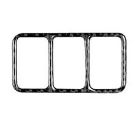 QFJFBGGH Interiores para Nissan para 370Z para Z34 2009-UP Velocímetro Cambio Marchas Juego Manija Puerta Elevación Ventana Pegatina Interior Coche Decoración Salida Aire(1)