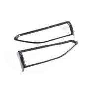 QFJFBGGH Interiores para Subaru para WRX 2021-2023 ABS Rojo Consola Central Coche A/C Salida Aire Panel Ventilación Decoración Cubierta Embellecedora Decoración Salida Aire(Style 4)