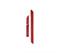 QFJFBGGH Interiores Pegatinas Decorativas Embellecedoras Cubierta Tablero Central Consola Coche Fibra Carbono para Toyota para Tundra 2014-2018 Decoración Salida Aire(C4 LHD)