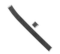 QFJFBGGH Interiores RHD Compartimento Central Coche Tablero Tira Decorativa Cubierta Embellecedora para S2000 2004 2005 2006 2007 2008 2009 Decoración Salida Aire(Negro)