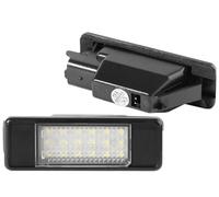 QFJFBGGH Luces de giro 2 Luces Traseras Blancas De 18 LED Para Matrícula De Coche Para Citroen C3 C4 C5 intermitente