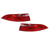 QFJFBGGH Luces Traseras Coche Para Jaguar Para Xf 2016-2019 Luz Trasera Led Lámpara De Freno Conducción Señal Inversa Conjunto Luces Traseras para Remolques(1pair)