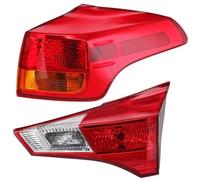 QFJFBGGH Luces Traseras Lámpara Trasera Izquierda/derecha Para Toyota Para RAV4 2013 2014 2015 Luz Trasera De Freno Con Luces Traseras para Remolques(Right-2PC)