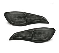 QFJFBGGH Luces Traseras Luces LED Traseras De Señal Giro Inverso Freno Advertencia De Conducción Luces Traseras Coche Para Toyota Para Vios 2018-2023 Luces Traseras para Remolques(Smoked)