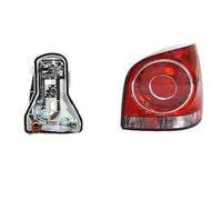 QFJFBGGH Luces Traseras Luz Antiniebla Para Vw Para Polo 2006-2010 Luz Trasera Coche Freno Parachoques Trasero Lámpara Montaje Automático Bombillas Luces Traseras para Remolques(Red Right)