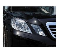 QFJFBGGH para Mercedes para Benz para Clase E W212 E260 E350 E400 E500 E550 2009-2012 Faro De Coche Lámpara De Cristal Transparente Cubierta De Lente De Carcasa Carcasa Cubierta Faro(Bien)