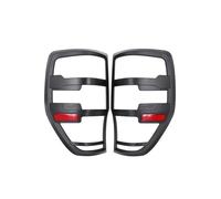 QFJFBGGH Piloto Trasero para Ford para Ranger T6 T7 T8 2012-2020 Cubierta Luces Traseras Exteriores Mate Negra Cubierta Luces Traseras Automóvil