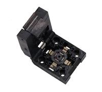 QFP32 - Enchufe de prueba de programación, espaciado preciso de 0,5 mm para pruebas de IC en laboratorio y talleres, resistente al desgaste