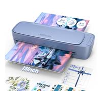 Qfun Plastificadora A3 Frío y Caliente, Calentamiento Rápido 9 in 1 Laminadora con 30 Fundas Plastificar para A3 A4 A5 A6, Maquina Plastificadora con Guillotina para Escolar Oficina Hogarar Foto