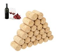 QfwdfcTrenz 30 corchos de vino para manualidades, corchos para botellas de cerveza para bricolaje y para hacer tú mismo, para adultos, aficiones, manualidades, 21 mm x 40 mm