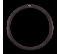 QFYANXUAN Funda para Volante de Coche, para Mazda MX-5 ND 2015-2024 Protector de Cuero para Volante, Accesorios para Coche,D