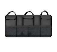 QFYANXUAN Organizador de Maletero Coche para BMW 5 Series 5er Serie 5 E60 E61 F10 F11 F07 F18 G30 G31 G38 G60 G61, Bolsas para Coche Bolsa de Almacenamiento de Coche,Black