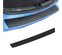 QFYANXUAN Protector de Parachoques Trasero para Seat Alhambra II (7N) 2015-2020, Decoración para Estribos Fibra Carbono Pegatinas Decoración para Estribos Protectoras, Negro