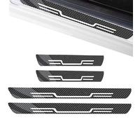 QFYANXUAN Protector de Umbral de Puerta de Coche de Fibra de Carbono para Subaru XV 2018-2021, Accesorios Decorativos, 4 Piezas