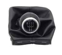 QGBKLZNZHP Cabezal Palanca Cambio Marchas Coche para A4 S4 B8 8K para A5 8T para Q5 8R S Line 2007-2015 Manija De La Caja Cambios Pomo Palanca Funda Perilla Cambio Accesorios(R12345 Set)