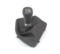 QGBKLZNZHP Cabezal Palanca Cambio Marchas Coche Para BMW Serie 1 E81 E82 E87 E88 2003 2004 2005 2006-2013 LHD 5/6 Velocidades Funda Protectora De PU Pomo De Palanca De Cambios Accesorios(6speed)