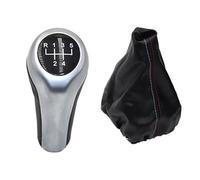 QGBKLZNZHP Cabezal Palanca Cambio Marchas Coche para BMW Serie 3 E36 E46 E30 E34 para M3 Z3 Pomo De Palanca De Cambios Manual Funda De Pomo De Cambio De Marchas Accesorios(5 Speed Set)